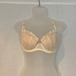 Betsey Johnson Intimates & Sleepwear - Betsy Johnson 32DD Cream Lace Underwire Bra Betsey Johnson Intimates & Sleepwear - Betsy Johnson 32DD Cream Lace Underwire Bra